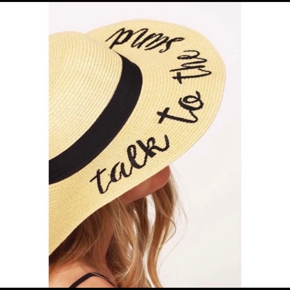 Floppy Sun Hat “talk to the sand” - Picture 6 of 6